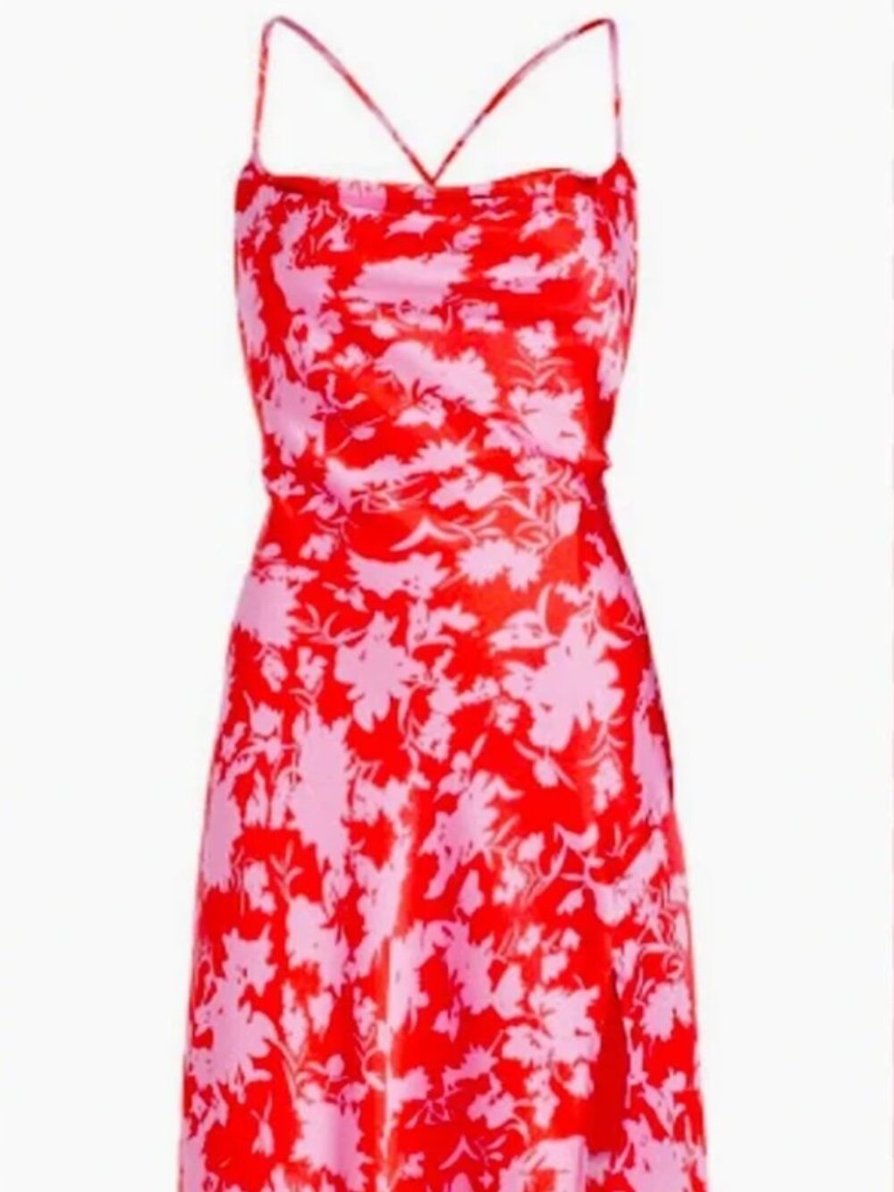 ASTR Gaia Floral Midi Dress